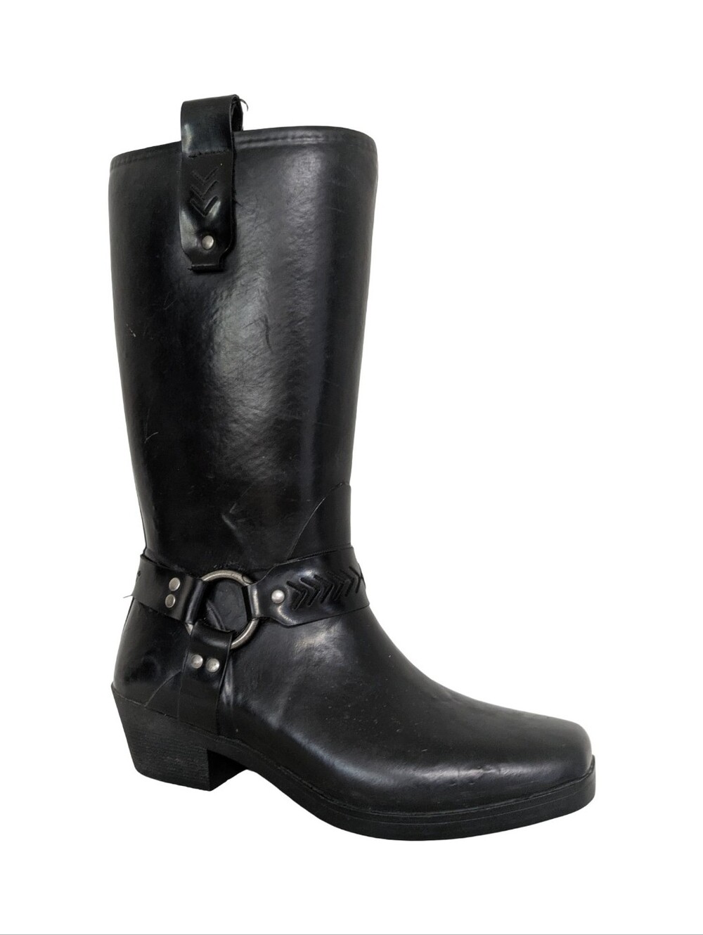 Bogs Rubber Dakota Mid-Calf Harness Boots Size 7 Square Toe